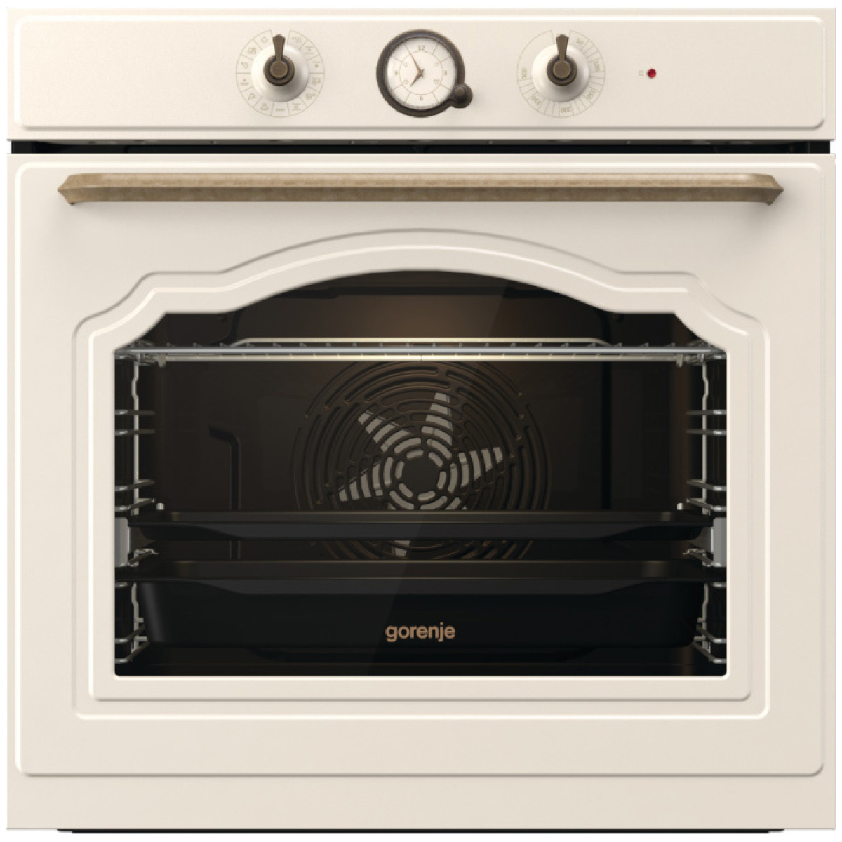 GORENJE BOS67372CLI Φούρνος άνω Πάγκου 77lt χωρίς Εστίες Π59.5εκ. Μπεζ (034061801) - Image 1