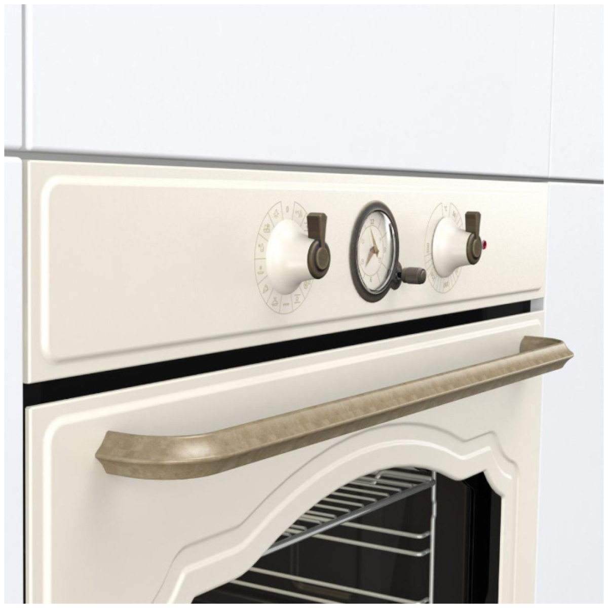GORENJE BOS67372CLI Φούρνος άνω Πάγκου 77lt χωρίς Εστίες Π59.5εκ. Μπεζ (034061801) - Image 2