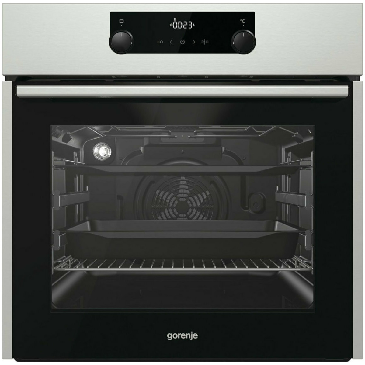 GORENJE BOS737E301X Φούρνος Εντοιχιζόμενος Άνω Πάγκου Inox 71lt A ΕΩΣ 12 ΔΟΣΕΙΣ - Image 1