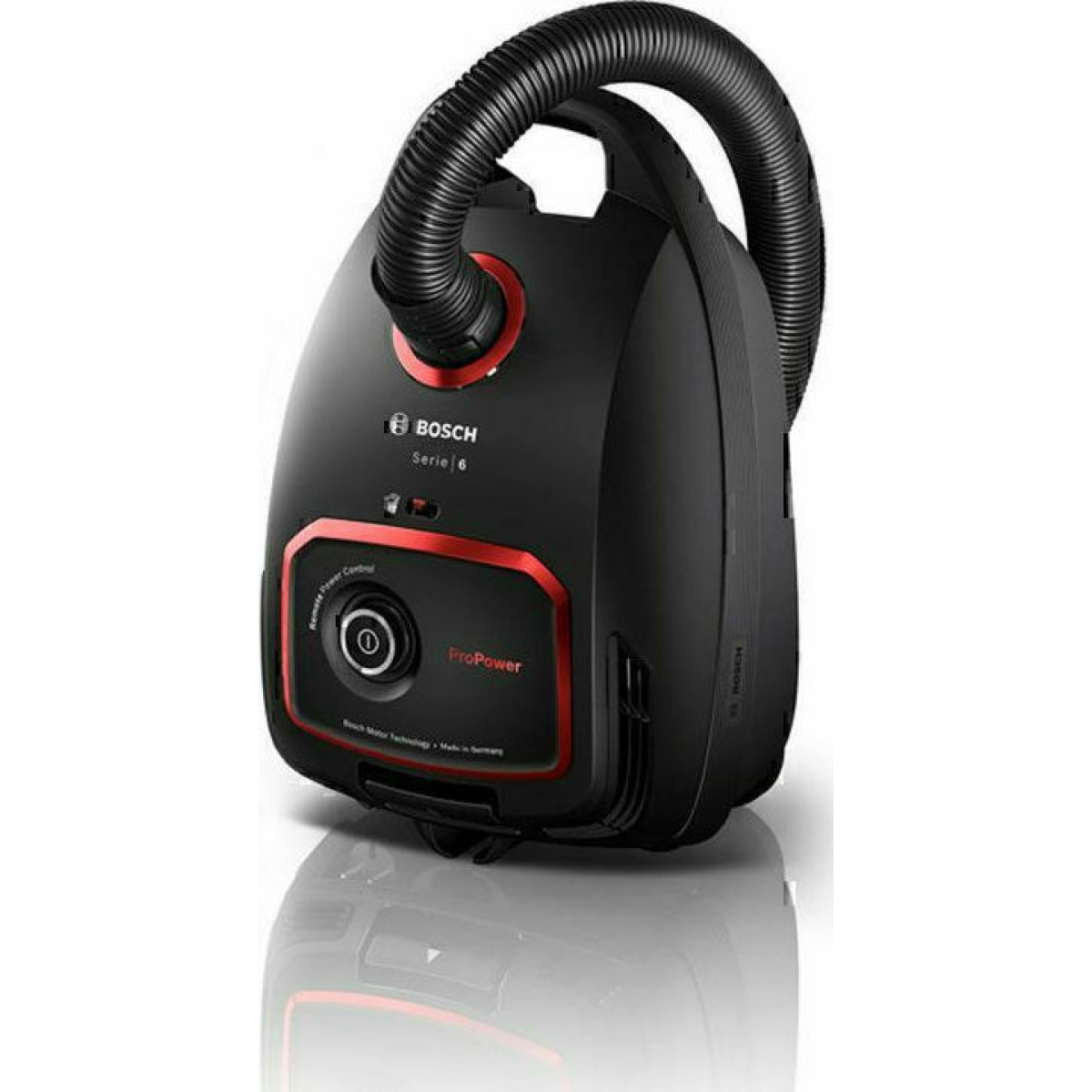 BOSCH BGL6POW1 Ηλεκτρική Σκούπα 850W με Σακούλα 4lt Μαύρη ΕΩΣ 12 ΔΟΣΕΙΣ - Image 1