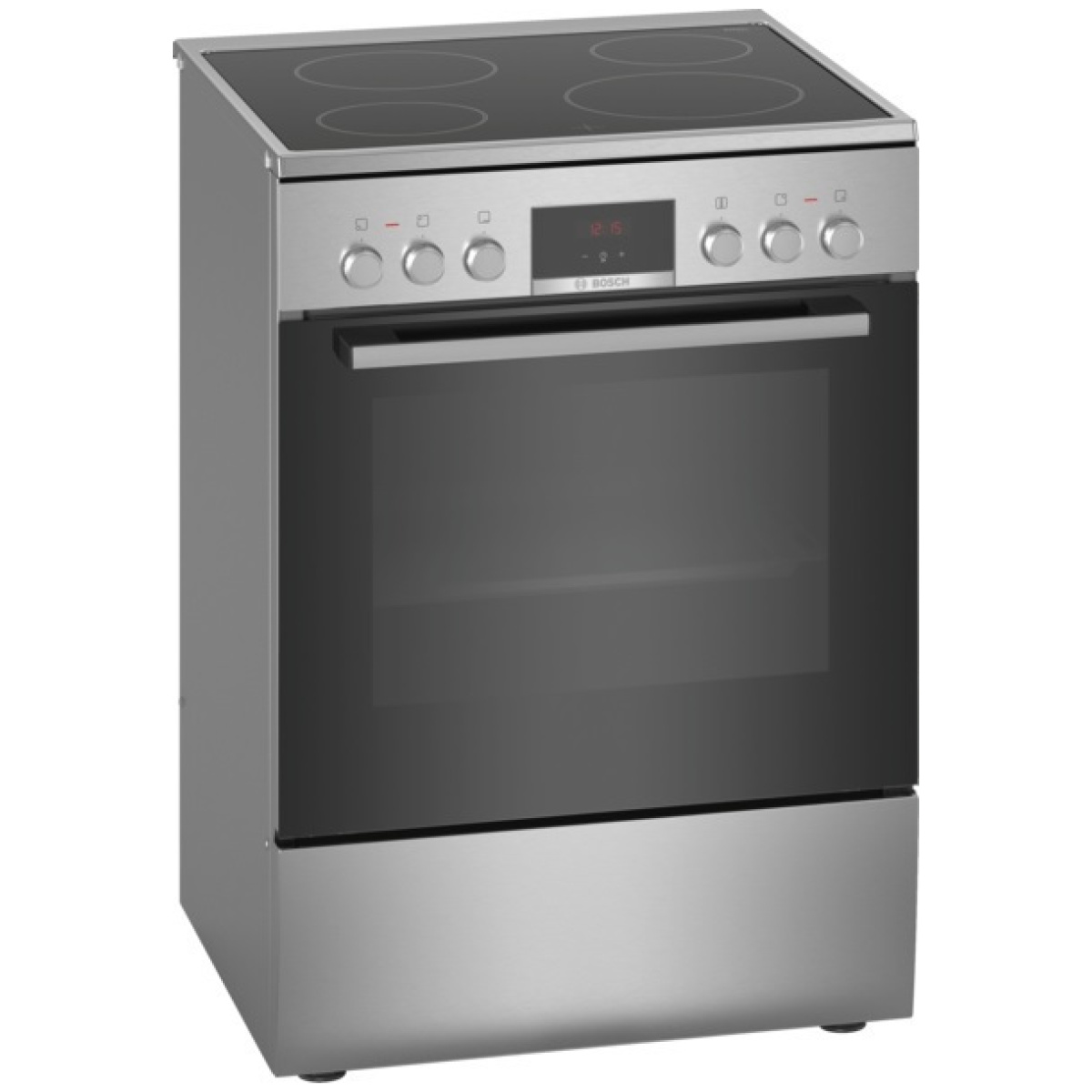 BOSCH HKR390050 Κουζίνα Ηλεκτρική με Κεραμικές Εστίες Ιnox ΕΩΣ 12 ΔΟΣΕΙΣ - Image 1