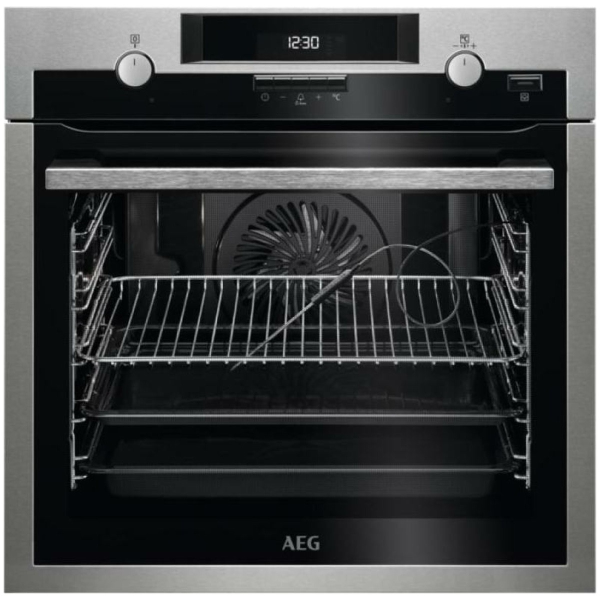 AEG BPE552320M Φούρνος Εντοιχιζόμενος Άνω Πάγκου 71lt Πυρόλυσης Α+ ΕΩΣ 12 ΔΟΣΕΙΣ - Image 1