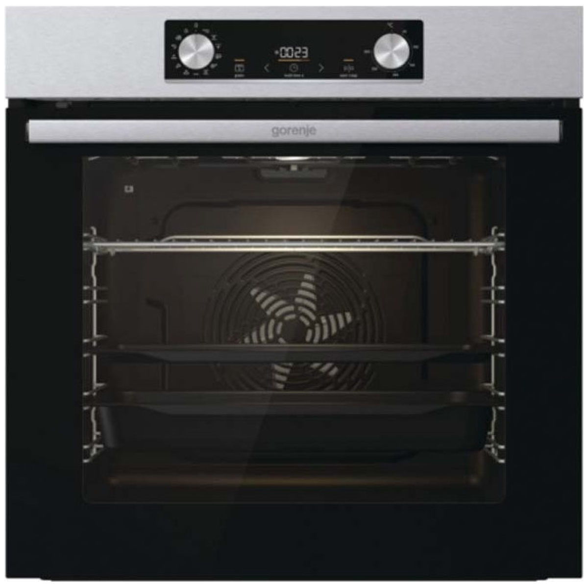 GORENJE BPS6737E03X Φούρνος άνω Πάγκου 77lt χωρίς Εστίες Π59.5εκ. Inox ΕΩΣ 12 ΔΟΣΕΙΣ - Image 1
