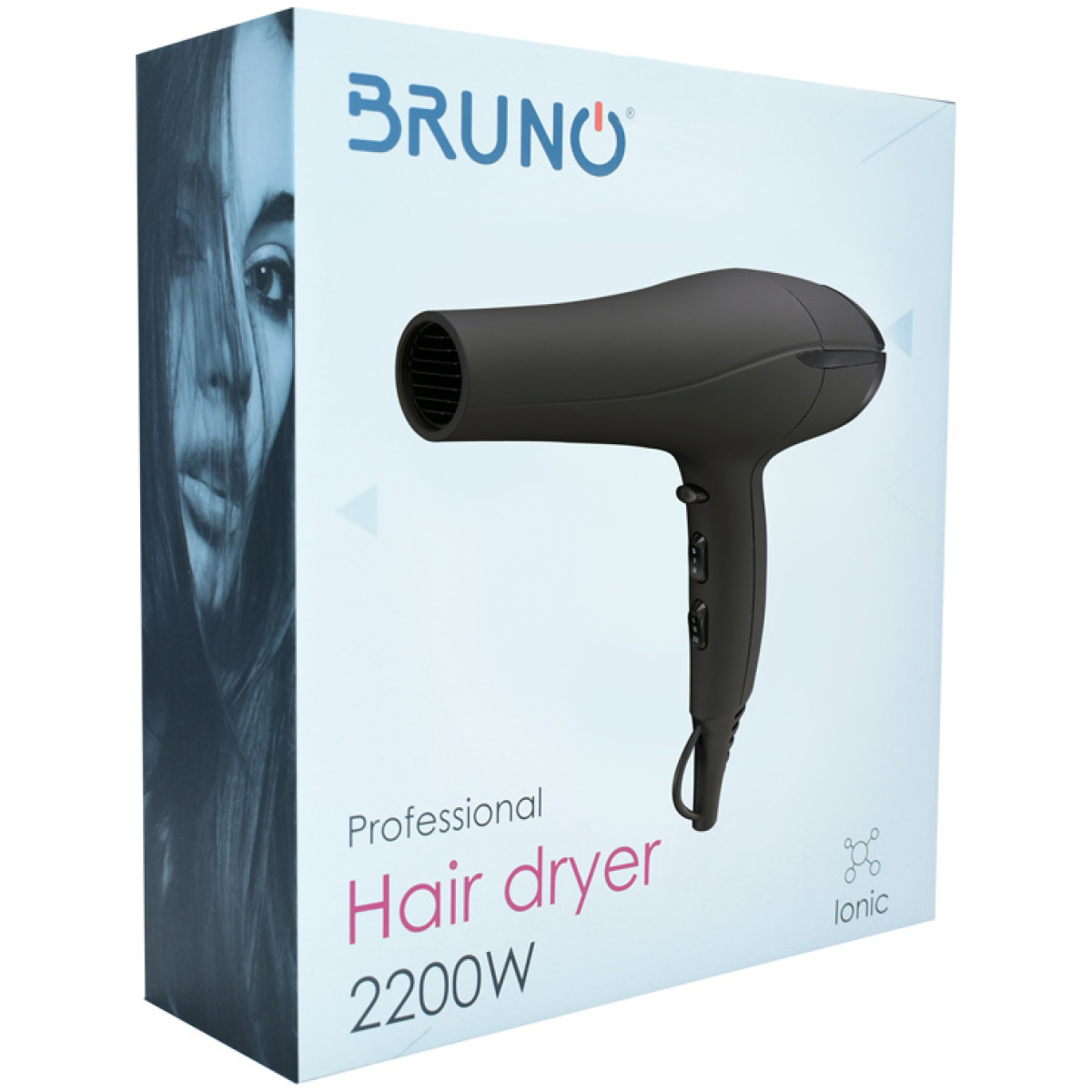 BRUNO BRN-0005 Σεσουάρ Μαλλιών με Ιονιστή 2200Watt ΕΩΣ 12 ΔΟΣΕΙΣ - Image 2