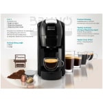 Bruno BRN-0124 Αυτόματη Μηχανή Espresso 1450W Πίεσης 19bar Μαύρη ΕΩΣ 12 ΔΟΣΕΙΣ - Image 2