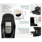 Bruno BRN-0124 Αυτόματη Μηχανή Espresso 1450W Πίεσης 19bar Μαύρη ΕΩΣ 12 ΔΟΣΕΙΣ - Image 4