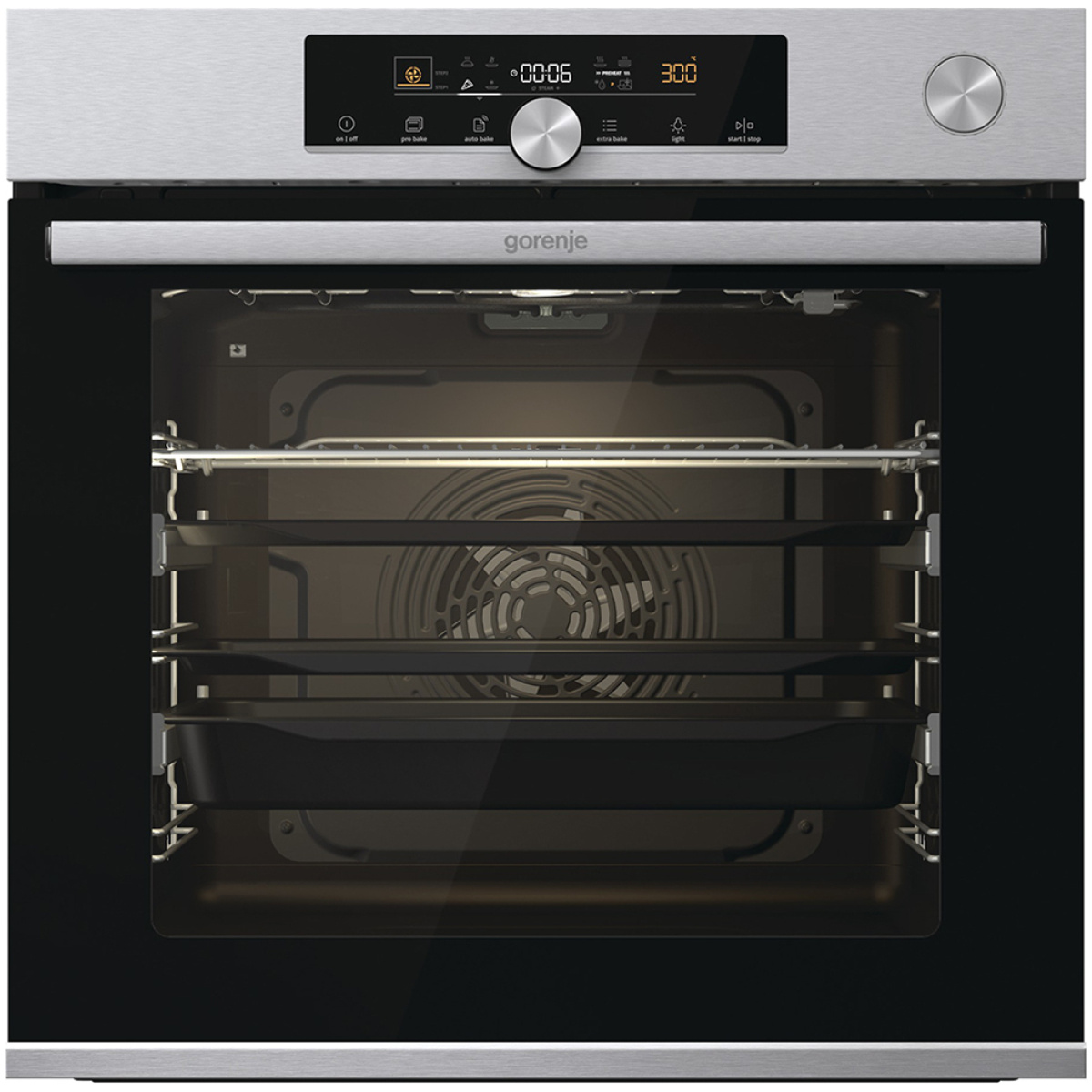 GORENJE BSA6747A04XWI Φούρνος άνω Πάγκου με Ατμό 77lt χωρίς Εστίες ΕΩΣ 12 ΔΟΣΕΙΣ - Image 1