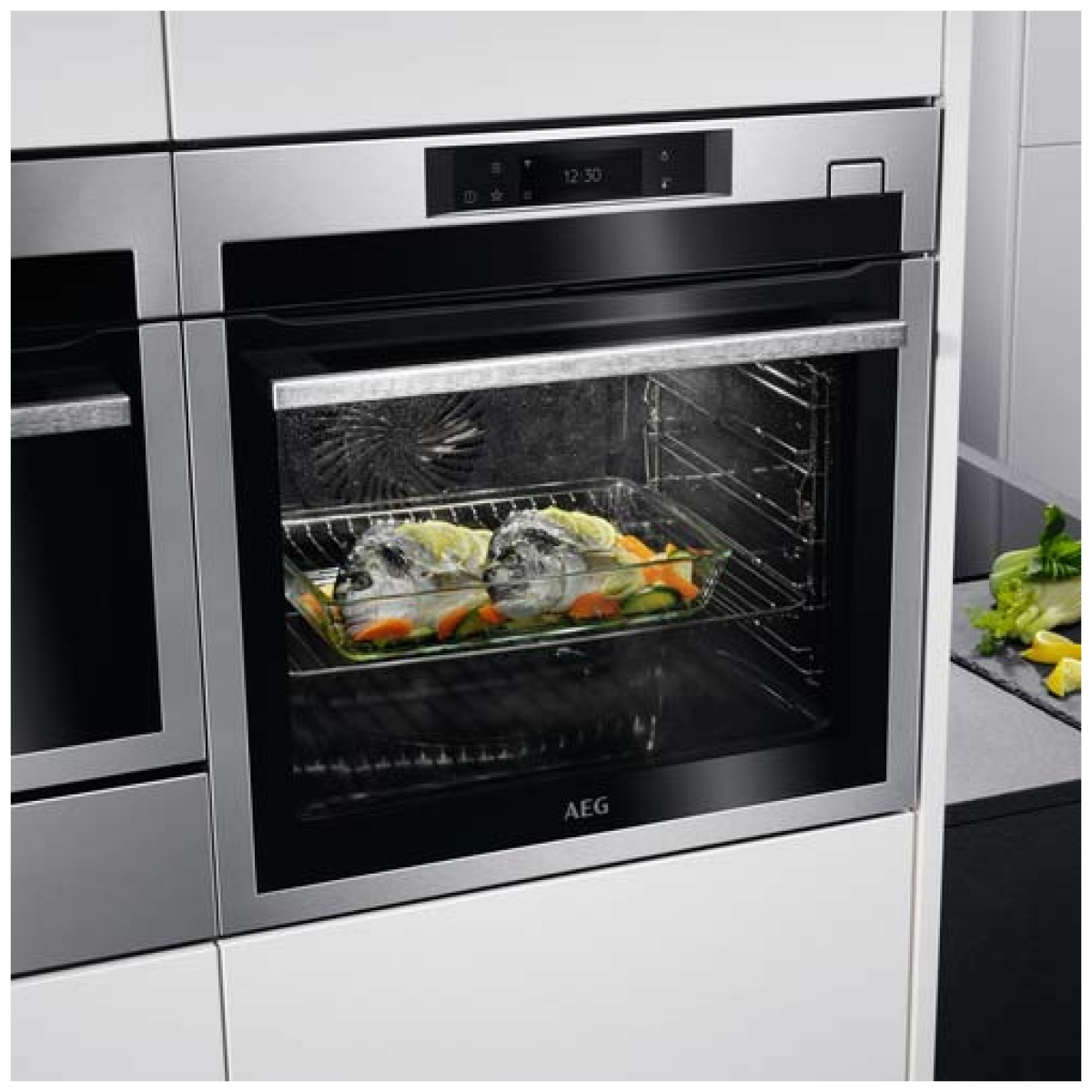 AEG BSE782380M Φούρνος άνω Πάγκου 70lt χωρίς Εστίες Π56εκ. Inox ΕΩΣ 12 ΔΟΣΕΙΣ - Image 3