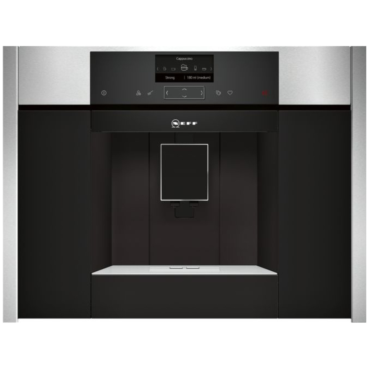 NEFF C15KS61N0 Μηχανή Espresso Εντοιχιζόμενη Αυτόματη 1600W Πίεσης 19bar με Μύλο Άλεσης ΕΩΣ 12 ΔΟΣΕΙΣ - Image 1