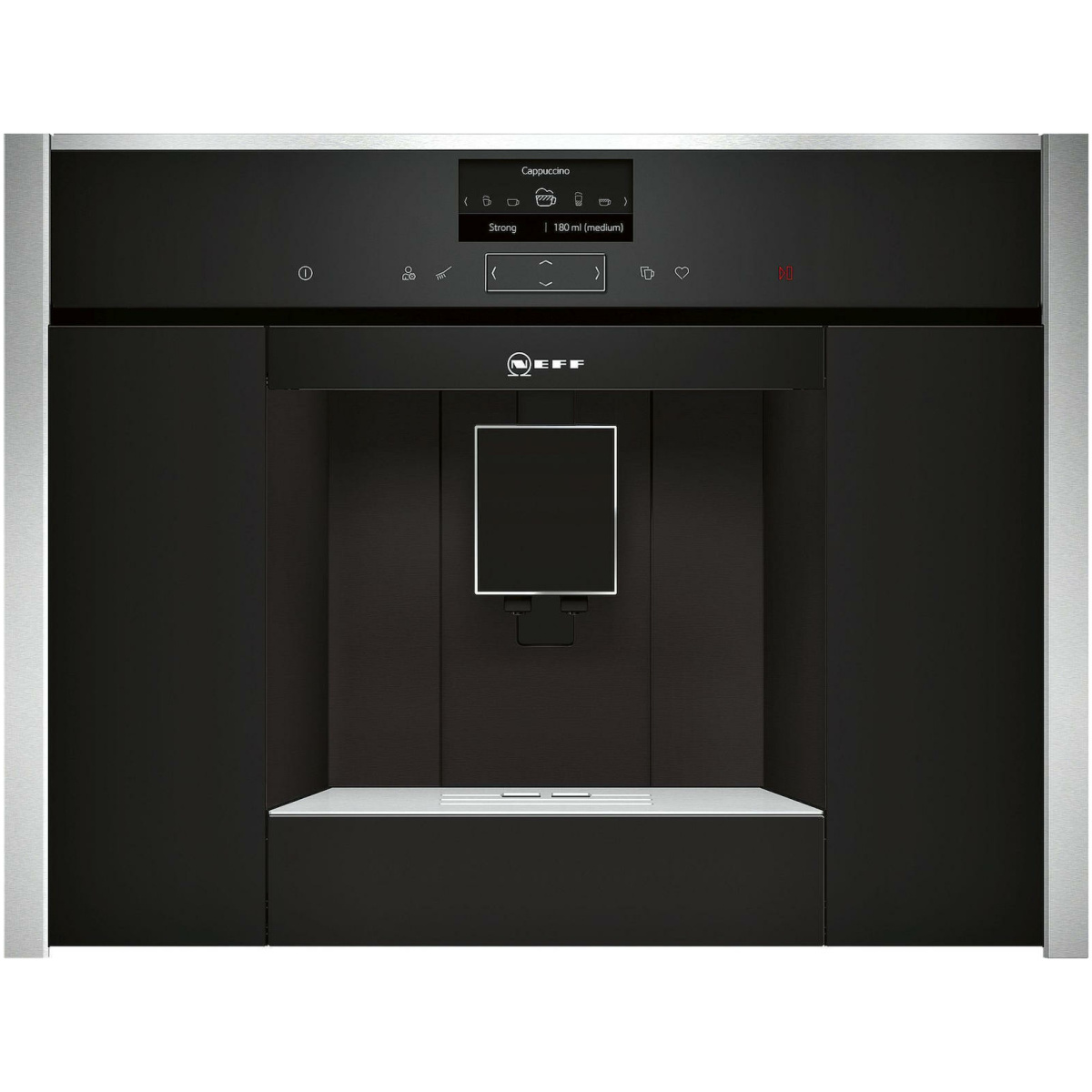 Neff C17KS61H0 Αυτόματη Μηχανή Espresso Εντοιχιζόμενη 1600W Πίεσης 19bar με Μύλο και Wi-Fi ΕΩΣ 12 ΔΟΣΕΙΣ - Image 1