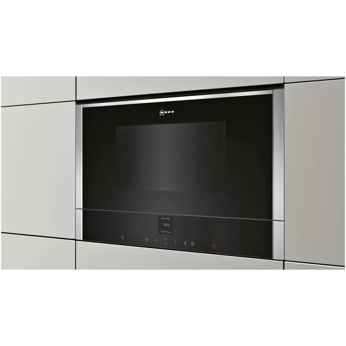 NEFF C17WR00N0 Εντοιχιζόμενος Φούρνος Μικροκυμάτων 21lt ΕΩΣ 12 ΔΟΣΕΙΣ - Image 3