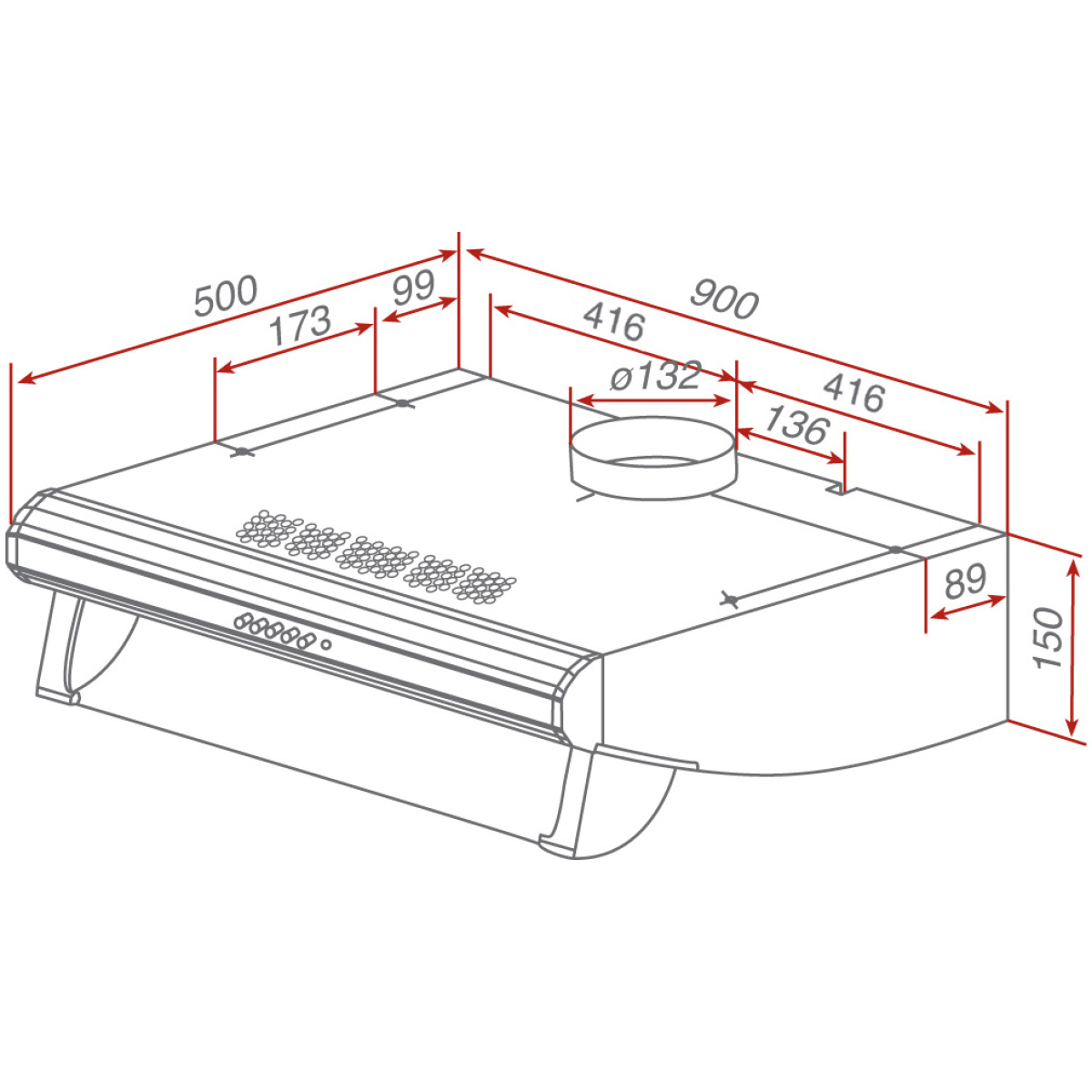 TEKA C9420 Ελεύθερος Απορροφητήρας 90cm Inox ΕΩΣ 12 ΔΟΣΕΙΣ - Image 2