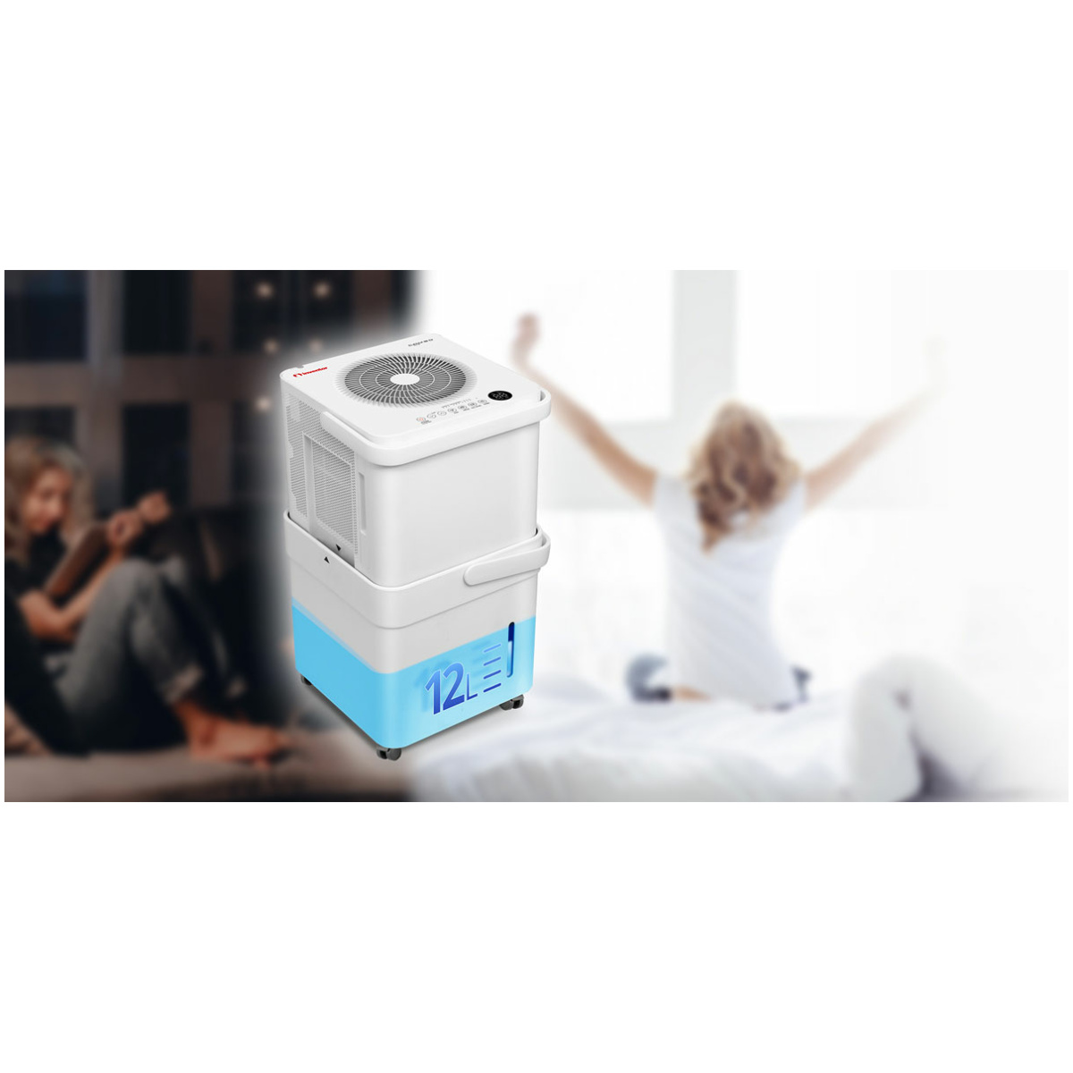 INVENTOR CB-WUI-20L Combo Αφυγραντήρας με Ιονιστή 20lt/24h ΕΩΣ 12 ΔΟΣΕΙΣ - Image 3