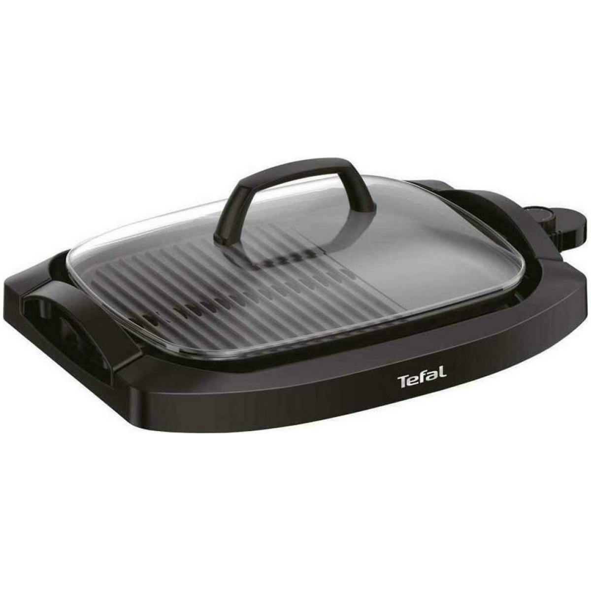 TEFAL CB6A08 Ψηστιέρα-Γκριλιέρα BBQ PLANCHA με καπάκι ΕΩΣ 12 ΔΟΣΕΙΣ - Image 1