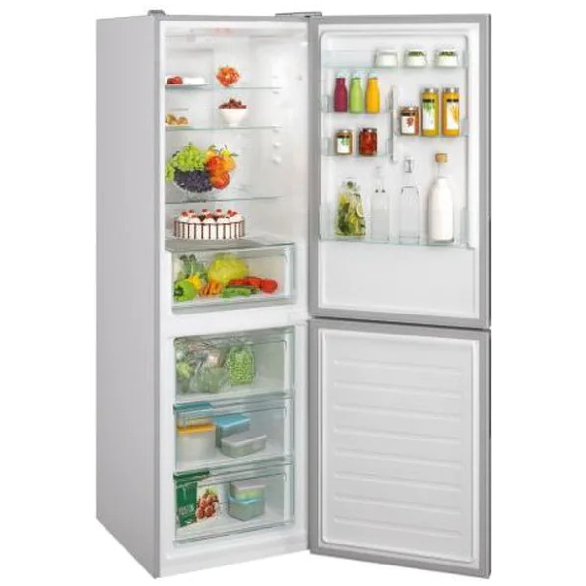 CANDY CCE3T618FS Ψυγειοκαταψύκτης Inox 342lt Total NoFrost F ΕΩΣ 12 ΔΟΣΕΙΣ - Image 3
