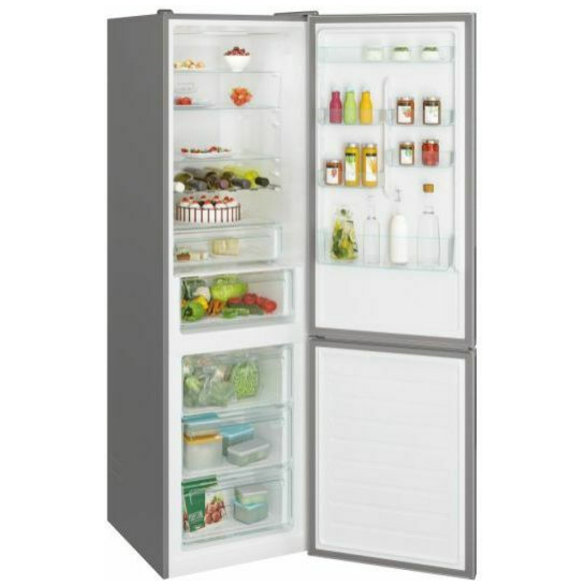 CANDY CCE7T620EX Ψυγειοκαταψύκτης 377lt NoFrost Υ200xΠ59.5xΒ65.8εκ Ε Inox ΕΩΣ 12 ΔΟΣΕΙΣ - Image 3