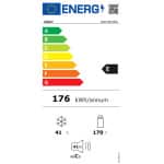 Candy CDG1S514ES Ψυγείο Δίπορτο Υ142.8xΠ54xΒ55.1εκ. Inox (ΕΩΣ 12 ΔΟΣΕΙΣ) - Image 2