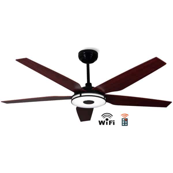 TELEMAX CES565SL Ανεμιστήρας Οροφής με WI-Fi και Τηλεχειριστήριο 56” ΕΩΣ 12 ΔΟΣΕΙΣ