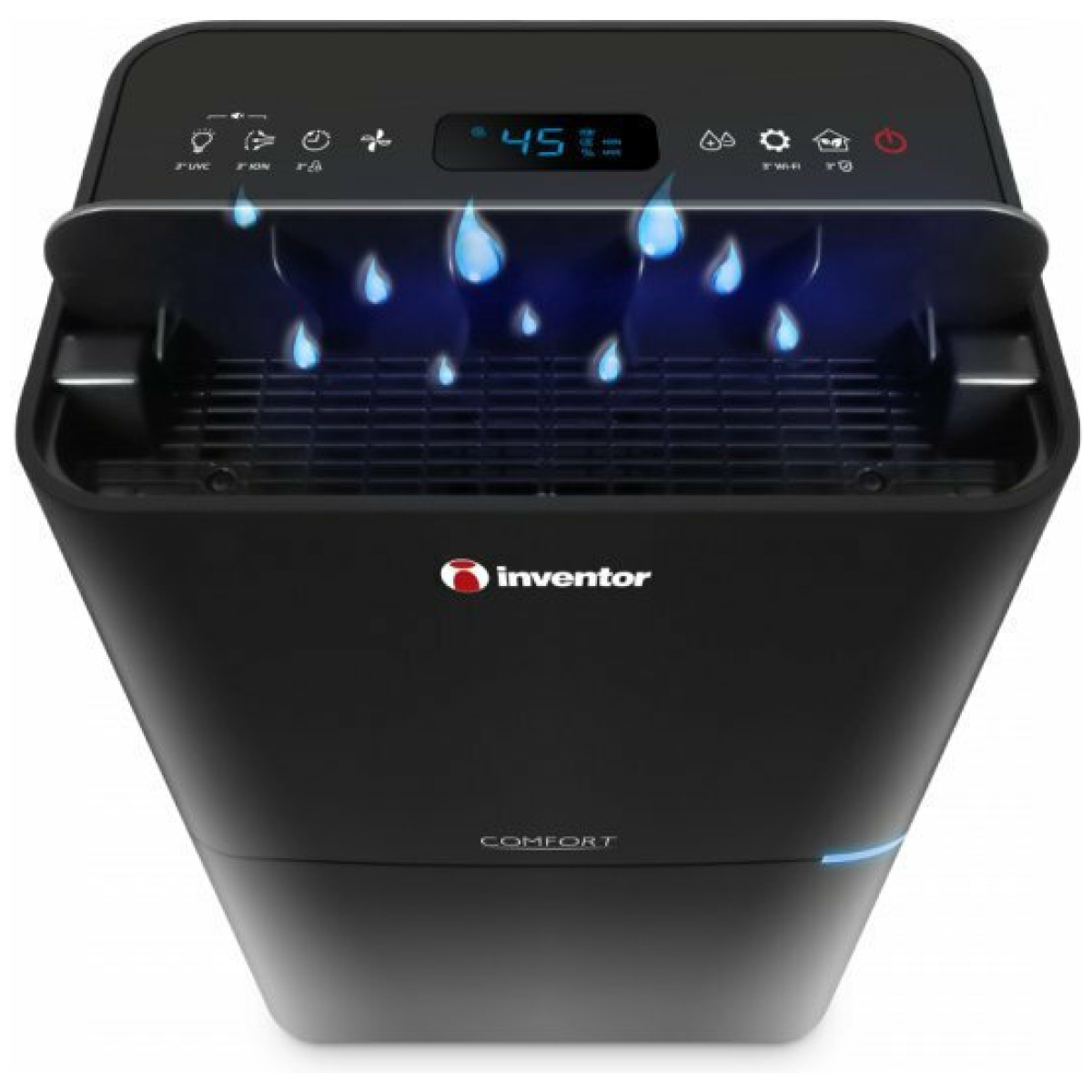 INVENTOR Comfort CF-WUHIB-20L Αφυγραντήρας 20lt/24h με Ιονιστή και Wi-Fi ΕΩΣ 12 ΔΟΣΕΙΣ - Image 4
