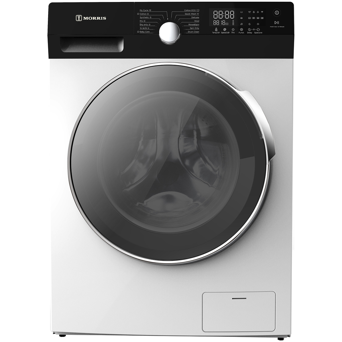 Morris CIW-10718 Πλυντήριο-Στεγνωτήριο Ρούχων 10kg/7kg Ατμού 1500 Στροφές ΕΩΣ 12 ΔΟΣΕΙΣ - Image 1