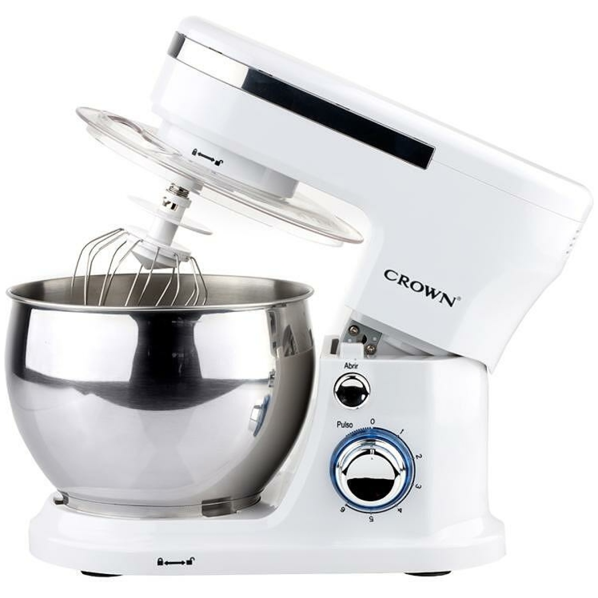 CROWN CPM-5303 Κουζινομηχανή 1000W με Ανοξείδωτο Κάδο 5lt ΕΩΣ 12 ΔΟΣΕΙΣ - Image 2
