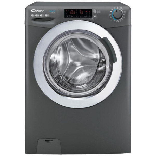 CANDY CSS169TWMCRE/1-S Πλυντήριο Ρούχων 9kg με Ατμό 1600 Στροφών Γκρι Α ΕΩΣ 12 ΔΟΣΕΙΣ