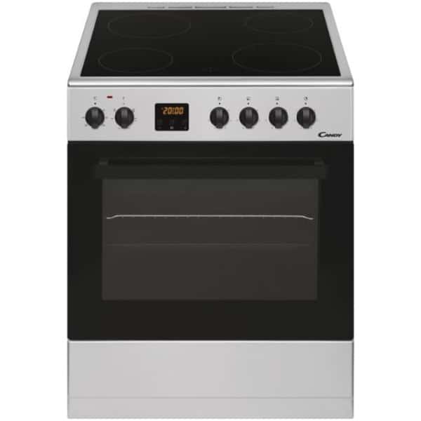 CANDY CVE6607FEES/E Κουζίνα 60lt με Εστίες Κεραμικές Inox A ΕΩΣ 12 ΔΟΣΕΙΣ