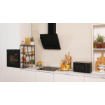 Candy Απορροφητήρας Καμινάδα 90cm Μαύρος CDG6CBP8B - Image 2