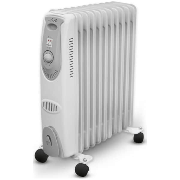 LIFE Comfy OR-111 Καλοριφέρ Λαδιού με 11 φέτες 2500W ΕΩΣ 12 ΔΟΣΕΙΣ