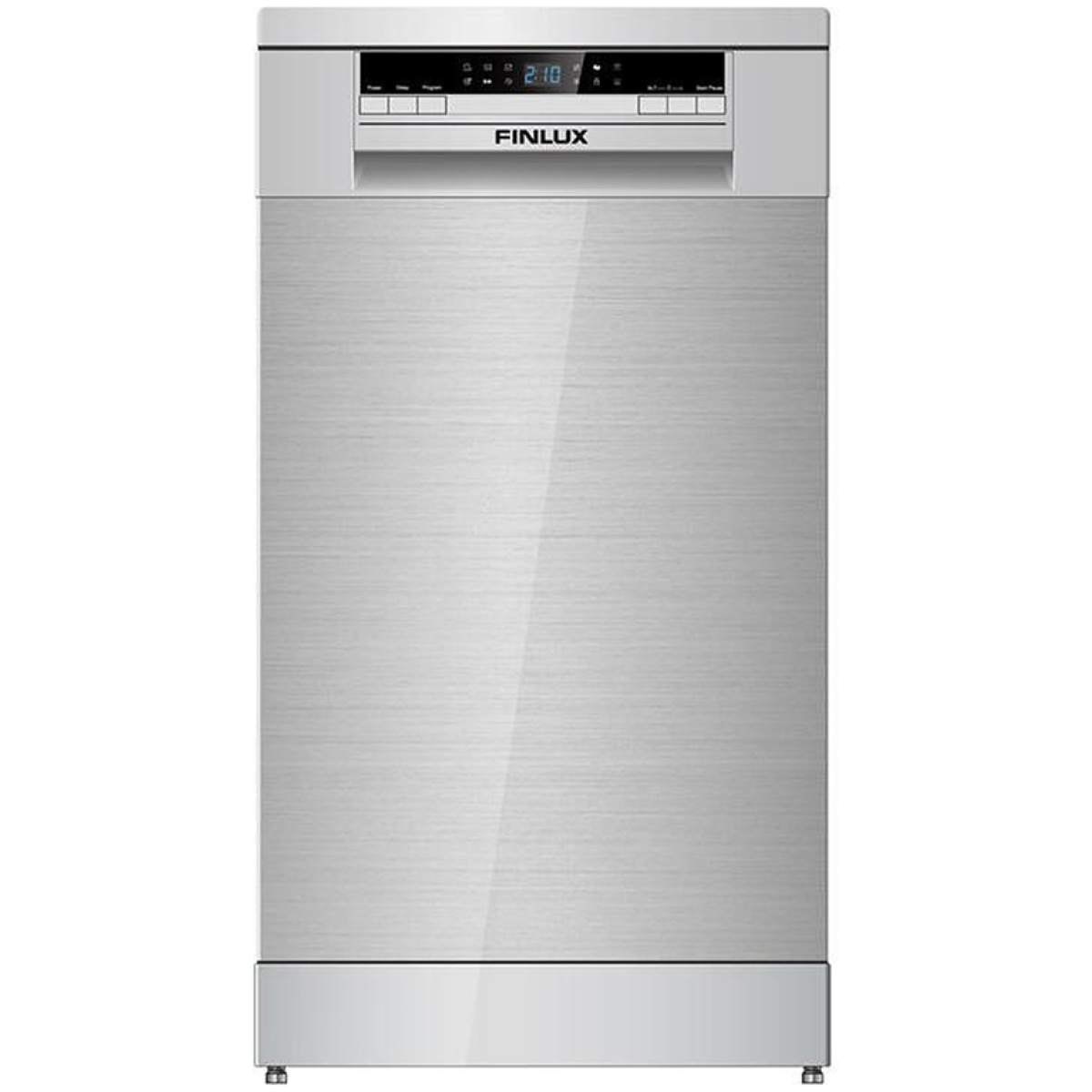 FINLUX DFX45CH96S Πλυντήριο Πιάτων 45cm Inox E ΕΩΣ 12 ΔΟΣΕΙΣ - Image 1