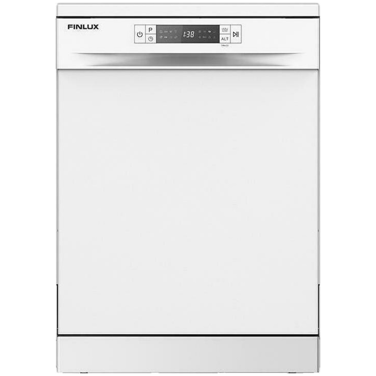 FINLUX DFX60W128W Ελεύθερο Πλυντήριο Πιάτων για 15 Σερβίτσια Π60xY85εκ. Λευκό ΕΩΣ 12 ΔΟΣΕΙΣ - Image 1