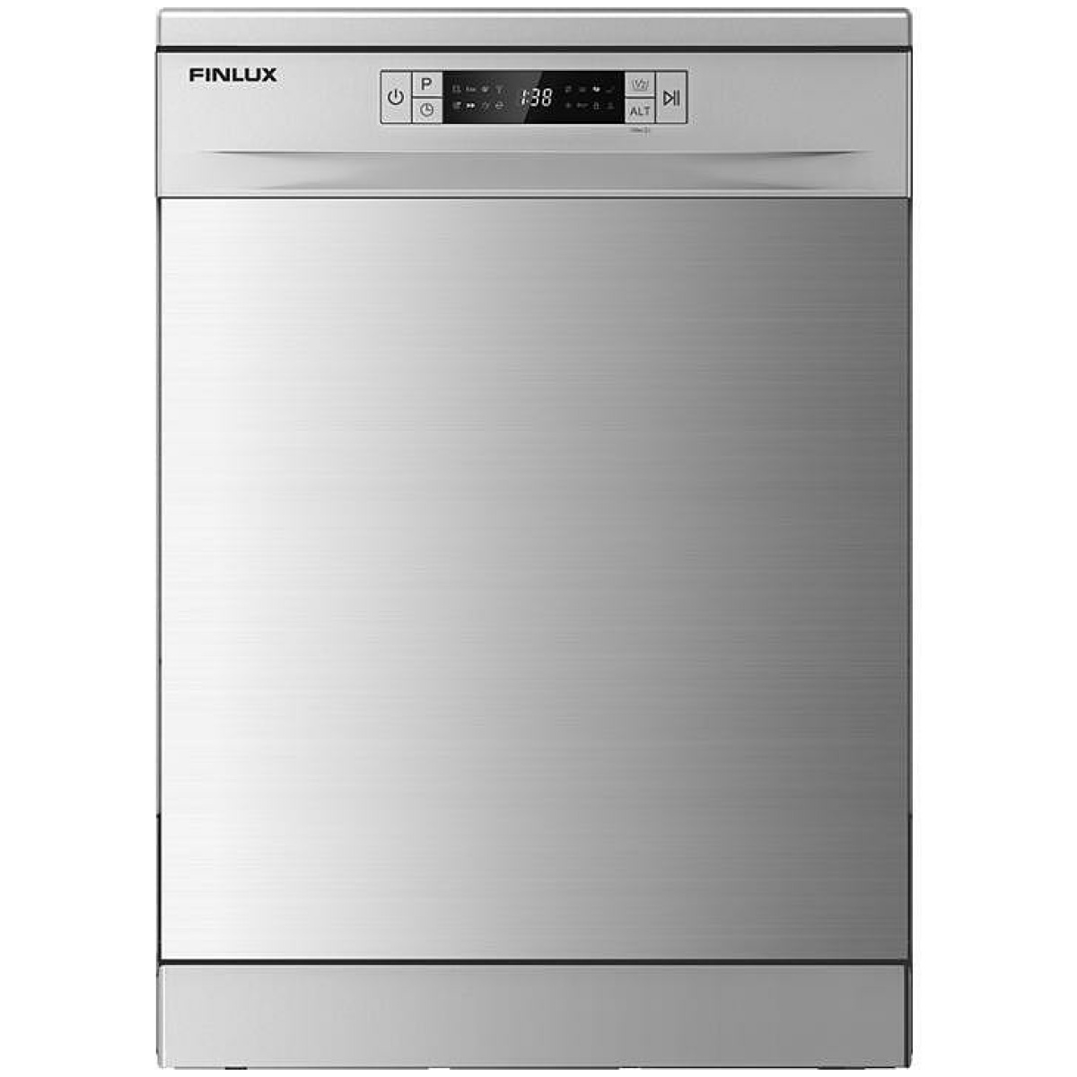FINLUX DFX60W129S Ελεύθερο Πλυντήριο Πιάτων για 15 Σερβίτσια Π60xY85εκ. Inox D ΕΩΣ 12 ΔΟΣΕΙΣ - Image 1
