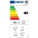 FINLUX DFX60W129S Ελεύθερο Πλυντήριο Πιάτων για 15 Σερβίτσια Π60xY85εκ. Inox D ΕΩΣ 12 ΔΟΣΕΙΣ - Image 2