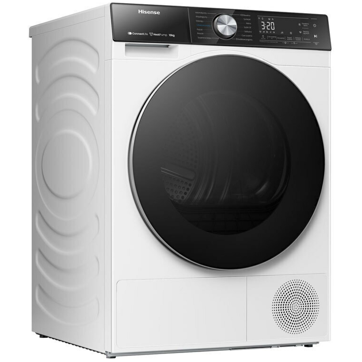 Hisense DH5S902BW Στεγνωτήριο 9kg A+++ με Αντλία Θερμότητας ΕΩΣ 12 ΔΟΣΕΙΣ - Image 1