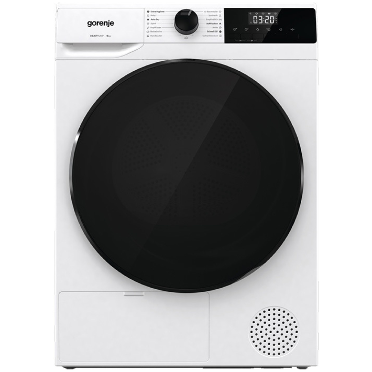 Gorenje DHNA93 Στεγνωτήριο Ρούχων 9kg, με Αντλία Θερμότητας, A+++, Λευκό (ΕΩΣ 12 ΔΟΣΕΙΣ) - Image 1