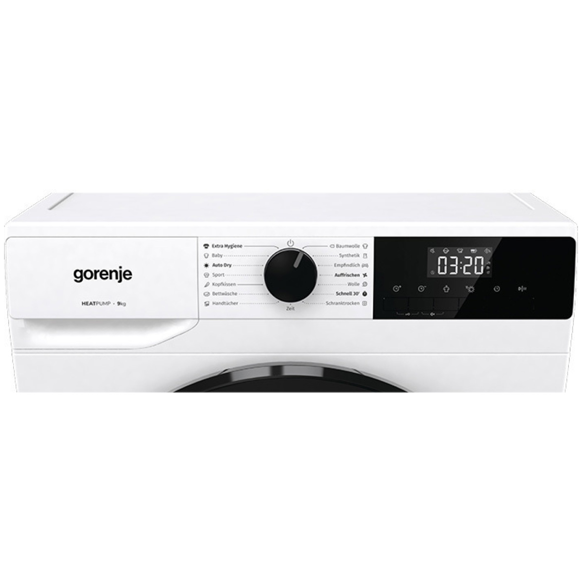 Gorenje DHNA93 Στεγνωτήριο Ρούχων 9kg, με Αντλία Θερμότητας, A+++, Λευκό (ΕΩΣ 12 ΔΟΣΕΙΣ) - Image 3
