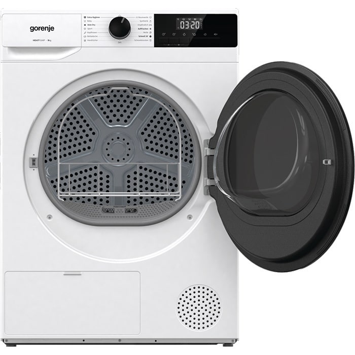 DHNA93-F-6c9.jpeg Gorenje DHNA93 Στεγνωτήριο Ρούχων 9kg, με Αντλία Θερμότητας, A+++, Λευκό (ΕΩΣ 12 ΔΟΣΕΙΣ) - Image 6