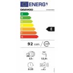Daewoo DI1E6FW0RU Πλήρως Εντοιχιζόμενο Πλυντήριο Πιάτων για 12 Σερβίτσια Π60xY82εκ. (ΕΩΣ 12 ΔΟΣΕΙΣ) - Image 4