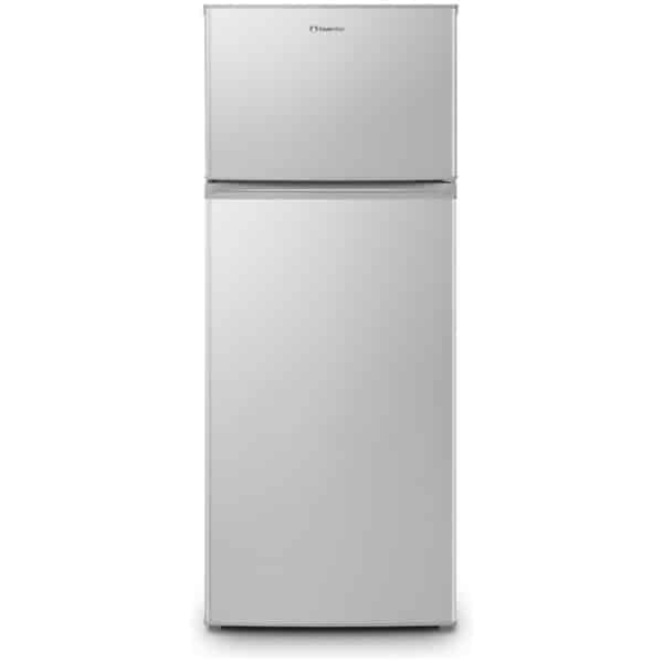 INVENTOR DP1446S Ψυγείο Δίπορτο 204lt Υ143xΠ55xΒ55εκ. Inox ΕΩΣ 12 ΔΟΣΕΙΣ