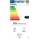 INVENTOR DP1590S  Ψυγείο Δίπορτο Inox 235LT ΕΩΣ 12 ΔΟΣΕΙΣ - Image 2