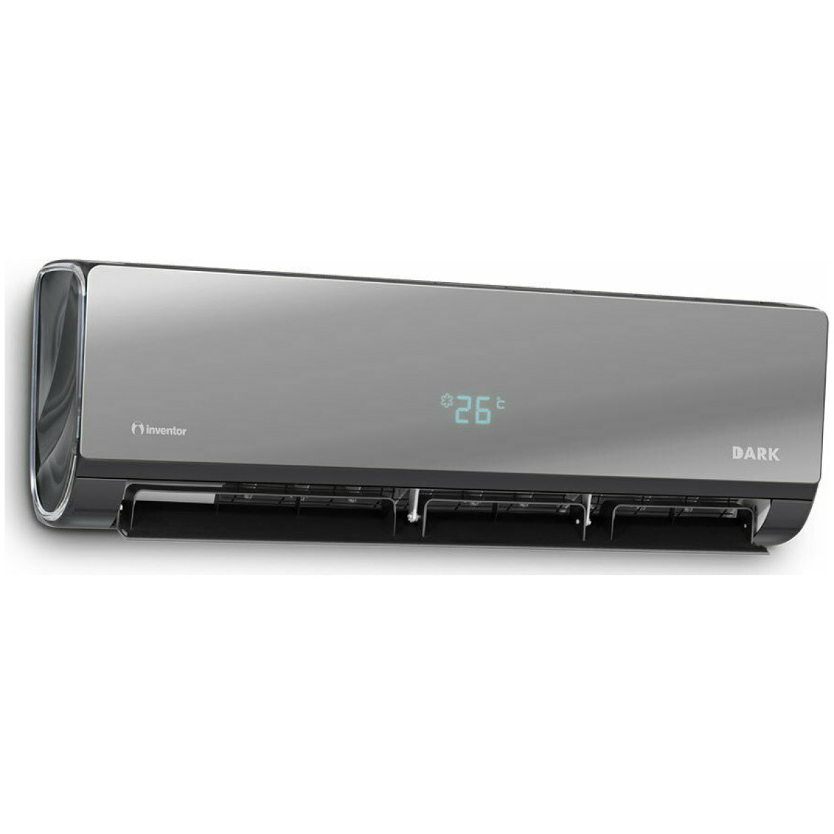 INVENTOR Dark DR2VI-12WFI/DR2VO-12 R32 Κλιματιστικό Inverter 12000BTU με Ιονιστή και WiFi Black A+++/A+ ΕΩΣ 12 ΔΟΣΕΙΣ - Image 4
