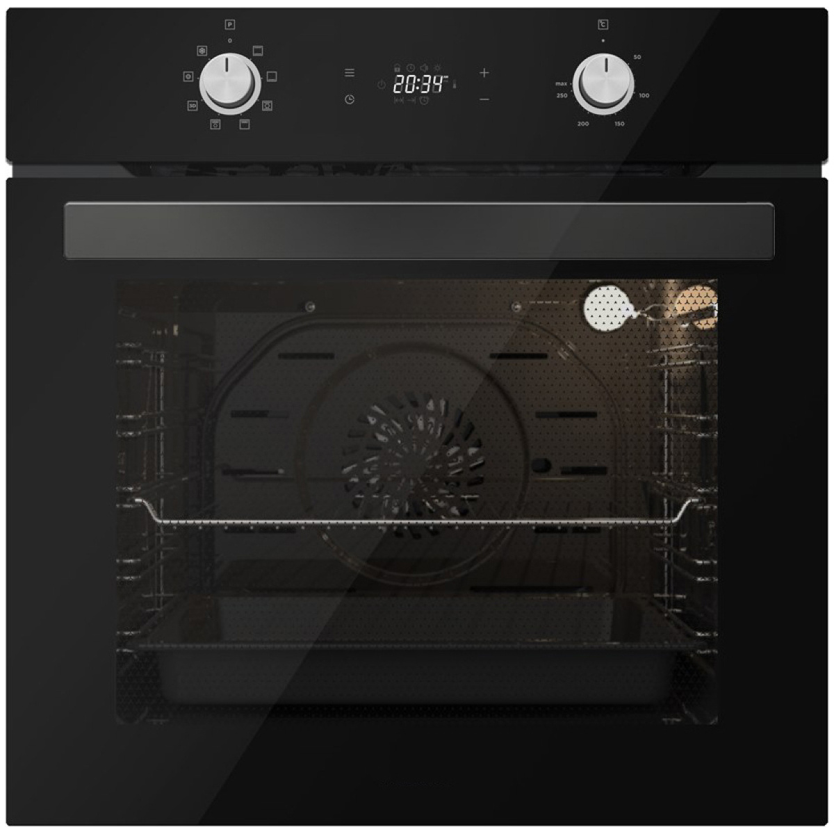 DAVOLINE DSBO 8004 Φούρνος άνω Πάγκου 72lt χωρίς Εστίες ΕΩΣ 12 ΔΟΣΕΙΣ - Image 1