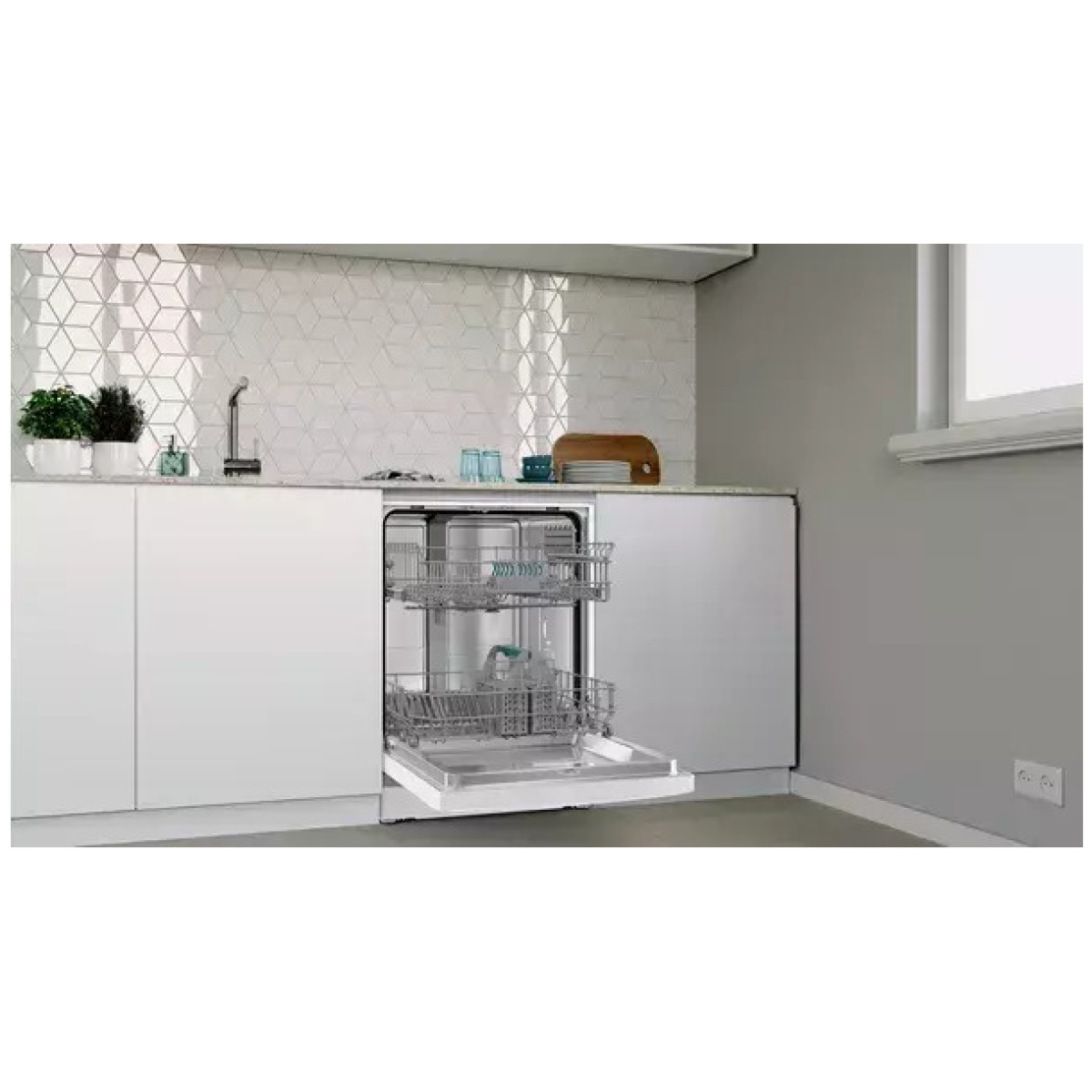 Pitsos DSF60W01 Ελεύθερο Πλυντήριο Πιάτων για 12 Σερβίτσια Π60xY84.5cm Λευκό ΕΩΣ 12 ΔΟΣΕΙΣ - Image 2