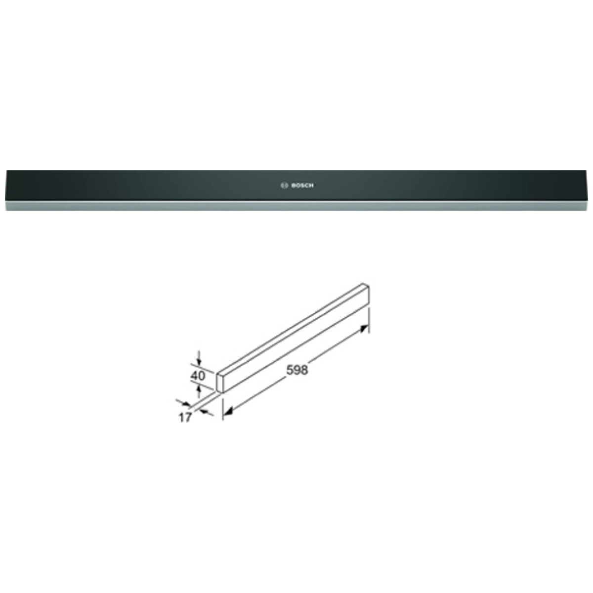 BOSCH DSZ4686 Μετόπη Απορροφητήρα ΕΩΣ 12 ΔΟΣΕΙΣ - Image 1