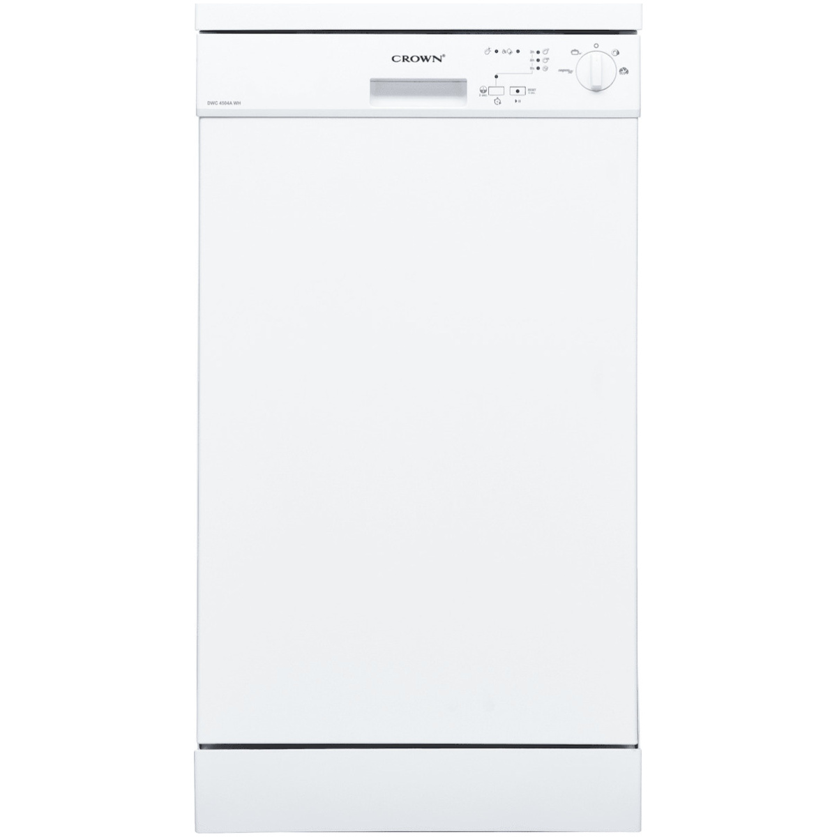 CROWN DWC 4504AWH Πλυντήριο Πιάτων Λευκό Α++ ΕΩΣ 12 ΔΟΣΕΙΣ - Image 1