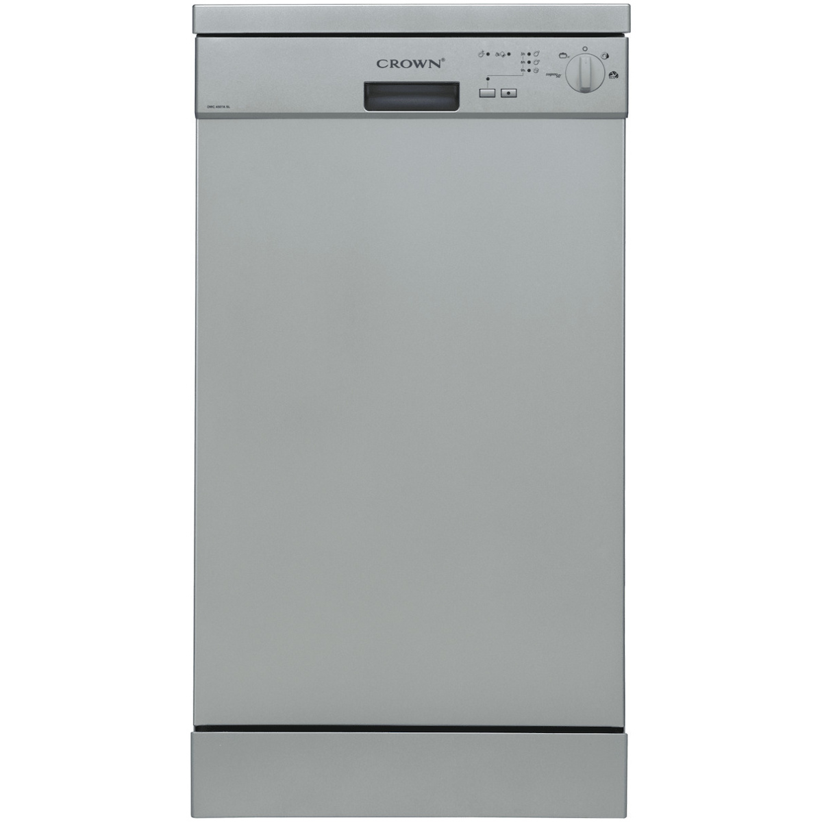 CROWN DWC 4507ASL Πλυντήριο Πιάτων Inox A++ ΕΩΣ 12 ΔΟΣΕΙΣ - Image 1
