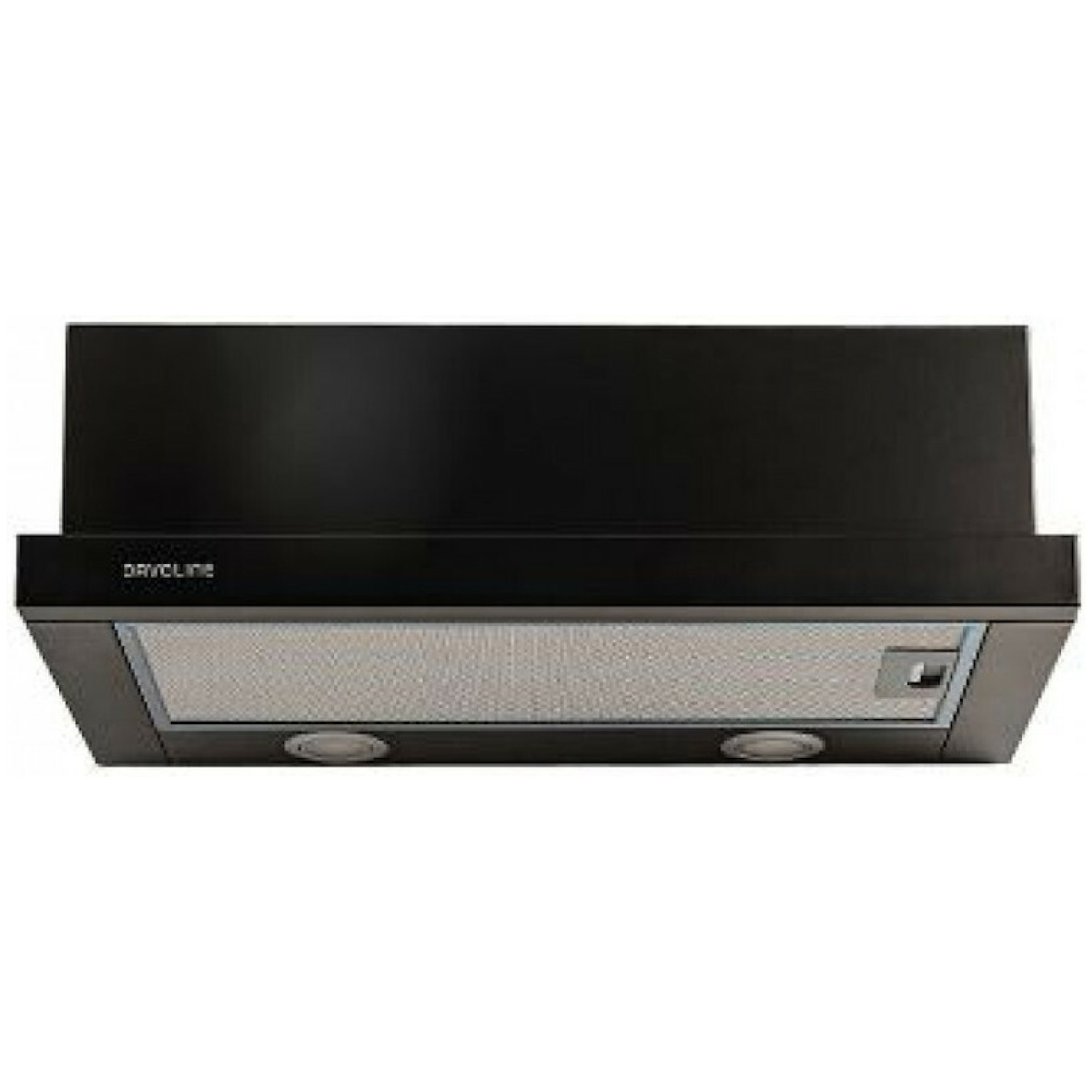 Davoline Omega Plus Συρόμενος Απορροφητήρας 60cm Black (ΕΩΣ 12 ΔΟΣΕΙΣ) - Image 1