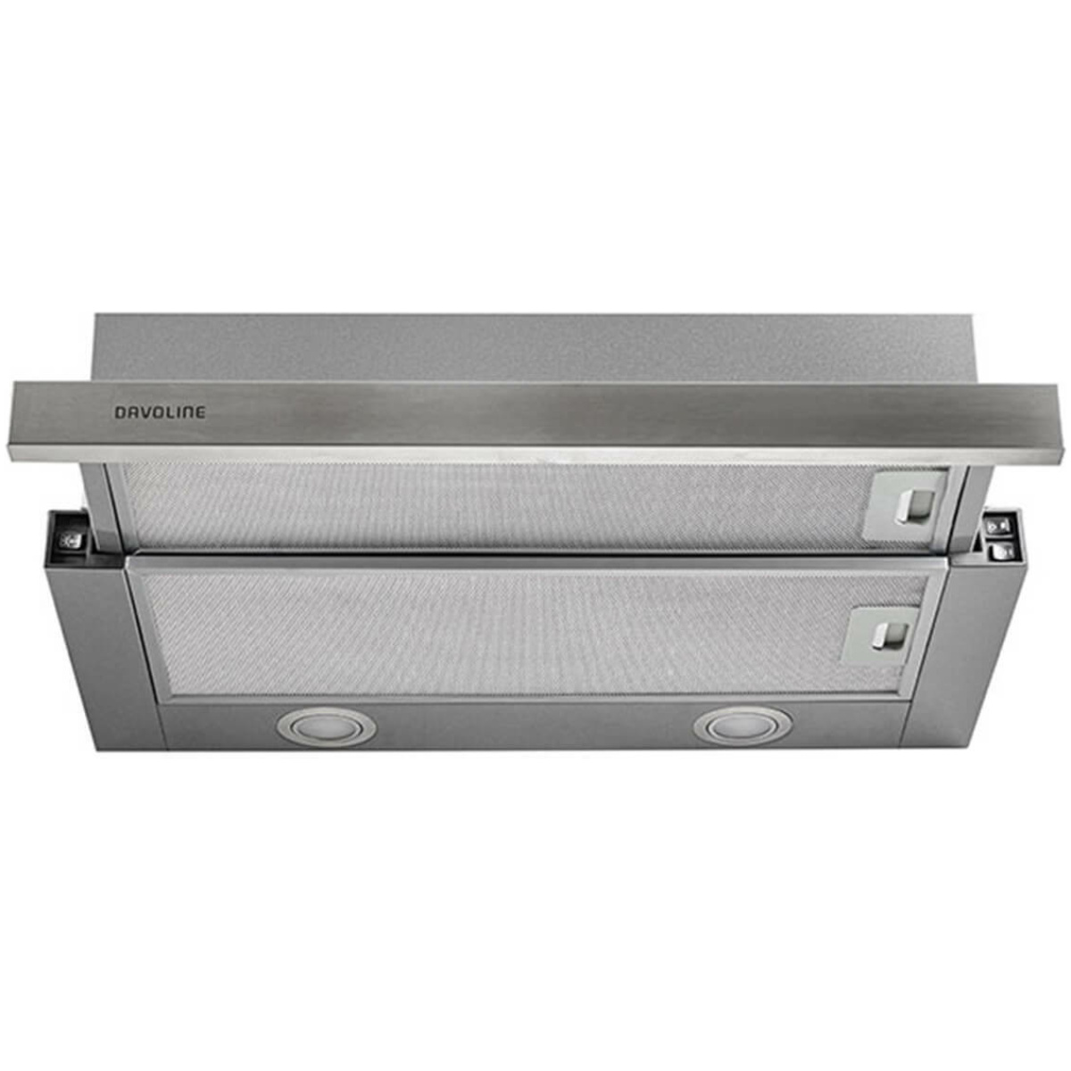 Davoline Omega Plus GR-IX  Συρόμενος Απορροφητήρας 60cm Inox (ΕΩΣ 12 ΔΟΣΕΙΣ) - Image 5