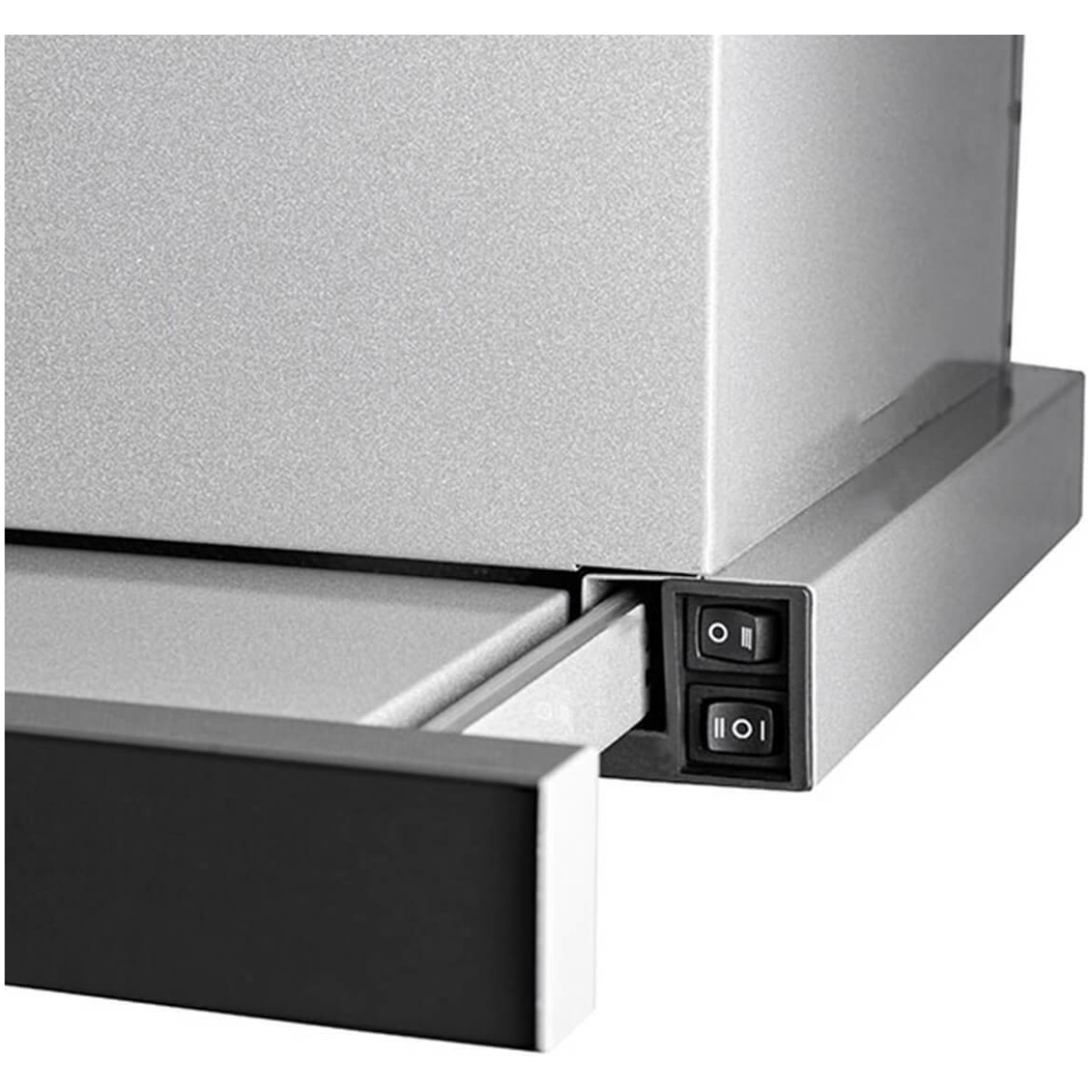 Davoline Omega Plus GR-IX  Συρόμενος Απορροφητήρας 60cm Inox (ΕΩΣ 12 ΔΟΣΕΙΣ) - Image 4