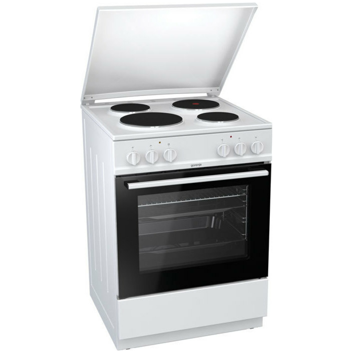 GORENJE E6141WB Κουζίνα 65lt με Εστίες Εμαγιέ A ΕΩΣ 12 ΔΟΣΕΙΣ - Image 3